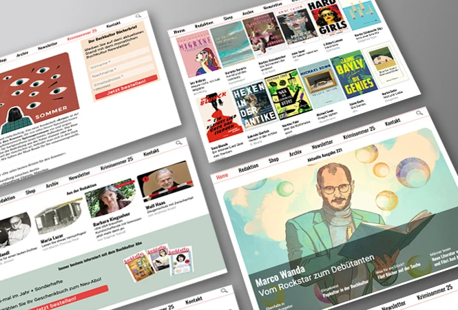 Buchkultur-screens